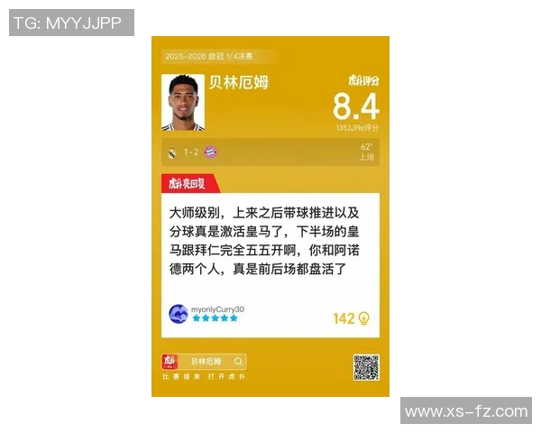 赛后评分公布 贝林厄姆表现抢眼成为全场最大亮点